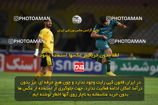 2293682, Isfahan, Iran, Iran Pro League، Persian Gulf Cup، 2023-2024 season، Second Leg، Week 30، Sepahan 4 v ۱ Shams Azar F.C. on 2024/06/01 at Naghsh-e Jahan Stadium