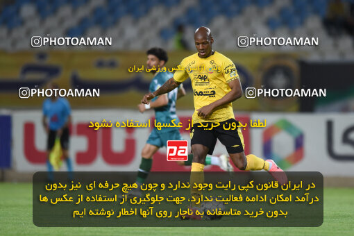 2294004, Isfahan, Iran, Iran Pro League، Persian Gulf Cup، 2023-2024 season، Second Leg، Week 30، Sepahan 4 v ۱ Shams Azar F.C. on 2024/06/01 at Naghsh-e Jahan Stadium