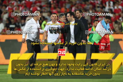 2287438, Tehran, Iran, Iran pro league, 2023-2024، Persian Gulf Cup، Week 30، Second Leg، Persepolis's Trophy Ceremony on 2024/06/01 at Azadi Stadium