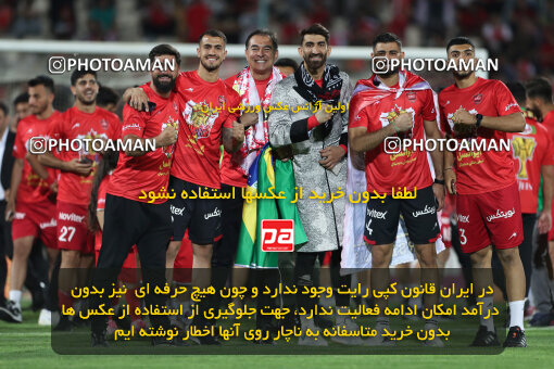 2287479, Tehran, Iran, Iran pro league, 2023-2024، Persian Gulf Cup، Week 30، Second Leg، Persepolis's Trophy Ceremony on 2024/06/01 at Azadi Stadium