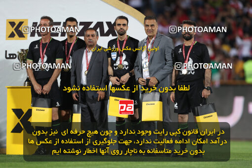 2287481, Tehran, Iran, Iran pro league, 2023-2024، Persian Gulf Cup، Week 30، Second Leg، Persepolis's Trophy Ceremony on 2024/06/01 at Azadi Stadium