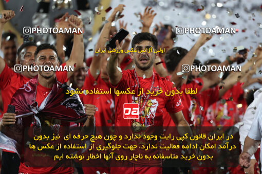 2287556, Tehran, Iran, Iran pro league, 2023-2024، Persian Gulf Cup، Week 30، Second Leg، Persepolis's Trophy Ceremony on 2024/06/01 at Azadi Stadium