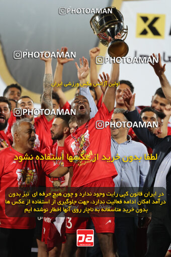 2287568, Tehran, Iran, Iran pro league, 2023-2024، Persian Gulf Cup، Week 30، Second Leg، Persepolis's Trophy Ceremony on 2024/06/01 at Azadi Stadium