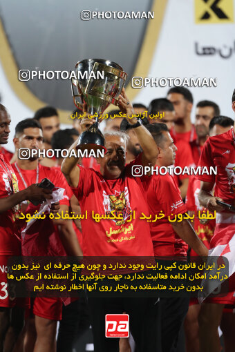 2287570, Tehran, Iran, Iran pro league, 2023-2024، Persian Gulf Cup، Week 30، Second Leg، Persepolis's Trophy Ceremony on 2024/06/01 at Azadi Stadium