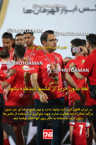 2287571, Tehran, Iran, Iran pro league, 2023-2024، Persian Gulf Cup، Week 30، Second Leg، Persepolis's Trophy Ceremony on 2024/06/01 at Azadi Stadium