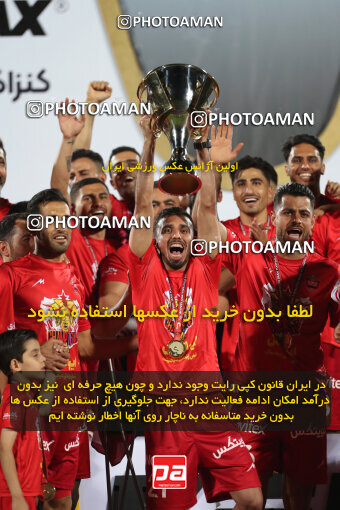 2287573, Tehran, Iran, Iran pro league, 2023-2024، Persian Gulf Cup، Week 30، Second Leg، Persepolis's Trophy Ceremony on 2024/06/01 at Azadi Stadium