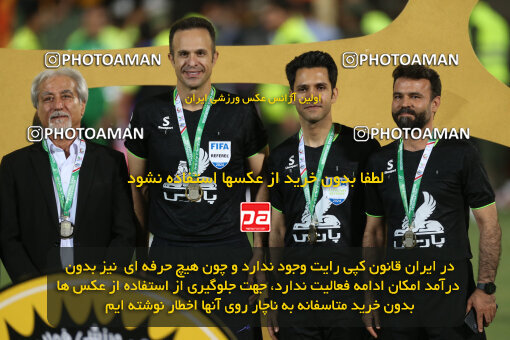 2321607, Tehran, Iran, Final 2023–24 Iranian Hazfi Cup, Khorramshahr Cup, Sepahan 2 v 0, Sepahan's Trophy Ceremony on 2024/06/20 at Azadi Stadium