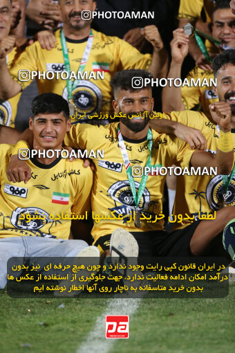 2321657, Tehran, Iran, Final 2023–24 Iranian Hazfi Cup, Khorramshahr Cup, Sepahan 2 v 0, Sepahan's Trophy Ceremony on 2024/06/20 at Azadi Stadium