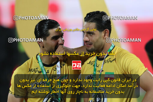 2309975, Tehran, Iran, Final 2023–24 Iranian Hazfi Cup, Khorramshahr Cup, Sepahan 2 v 0, Sepahan's Trophy Ceremony on 2024/06/20 at Azadi Stadium