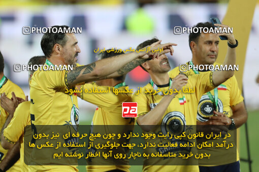 2309976, Tehran, Iran, Final 2023–24 Iranian Hazfi Cup, Khorramshahr Cup, Sepahan 2 v 0, Sepahan's Trophy Ceremony on 2024/06/20 at Azadi Stadium