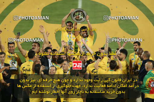 2306040, Tehran, Iran, Final 2023–24 Iranian Hazfi Cup, Khorramshahr Cup, Sepahan 2 v 0, Sepahan's Trophy Ceremony on 2024/06/20 at Azadi Stadium